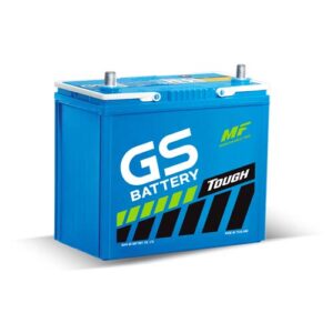 แบตเตอรี่รถยนต์ GS 46B24R (45 แอมป์) ราคาถูก ส่งพร้อมเปลี่ยนนอกสถานที่ฟรี 24 ชม.