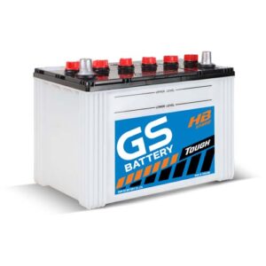 แบตเตอรี่ GS Extra120L (Dry) ไฮบริด 80 แอมป์ อึด ทนทาน สำหรับรถกระบะ