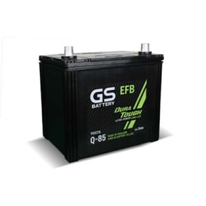 แบตเตอรี่ GS Q85 (70Ah) แบตเตอรี่กึ่งแห้ง จ่ายไฟแรง ไม่ต้องเติมน้ำกลั่น