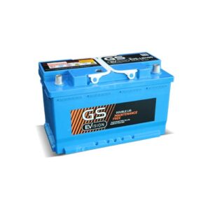 แบตเตอรี่ GS EVISION EVS-LN490 ขั้วจม 90Ah ไม่ต้องเติมน้ำกลั่น