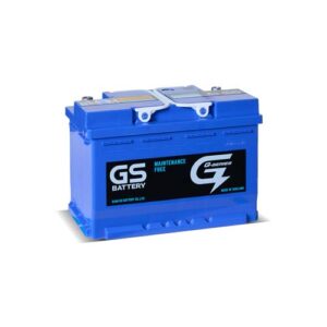 แบตเตอรี่รถยนต์ GS G-LN3 (DIN 75) แบตกึ่งแห้ง ขั้วจม พลังอึดสายพันธุ์ญี่ปุ่น